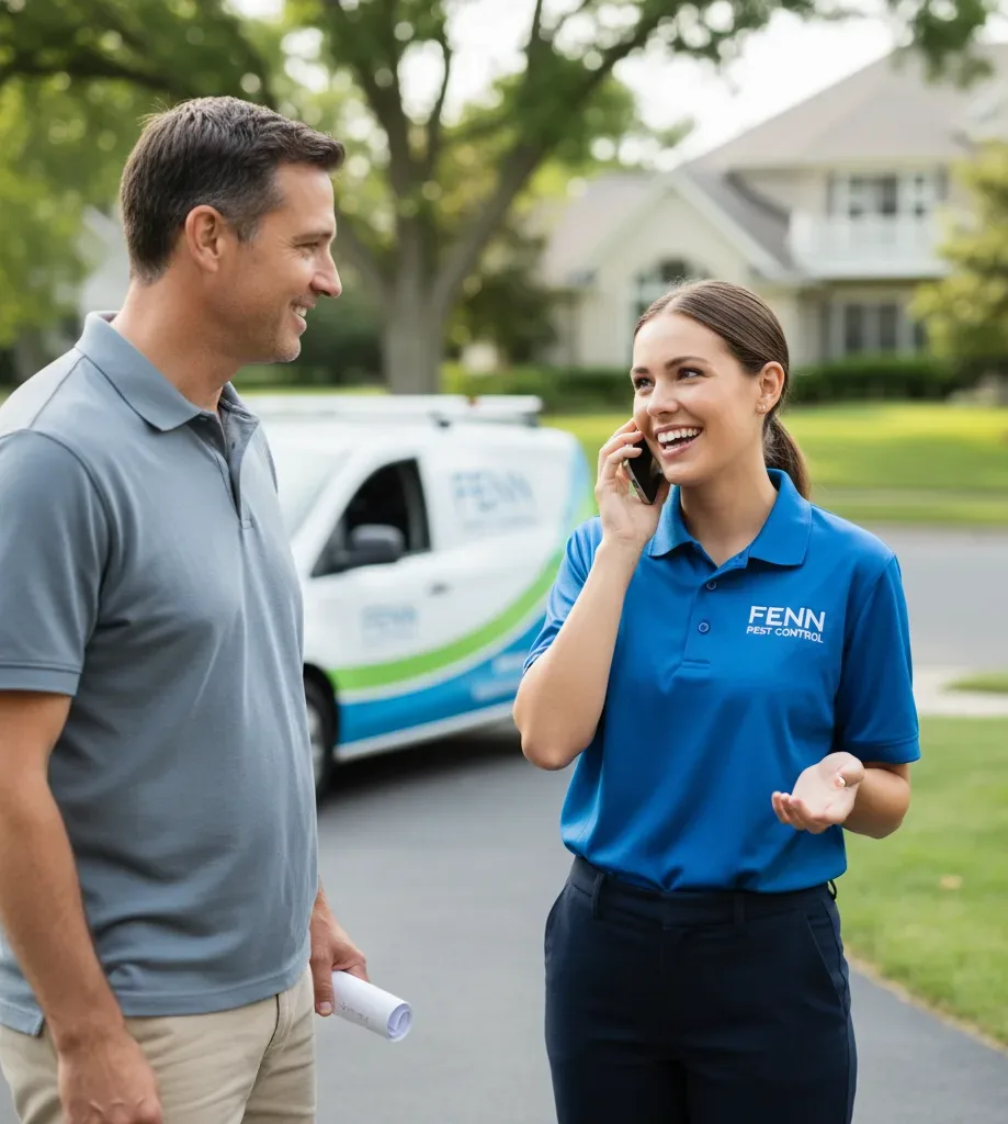 Fenn Pest Control customer support in Townsend